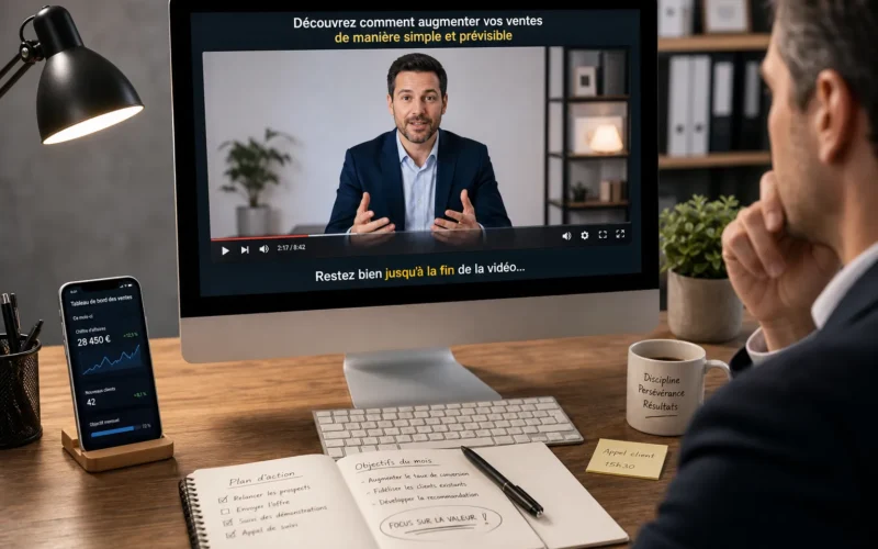 La vidéo qui remplace vos appels commerciaux à froid